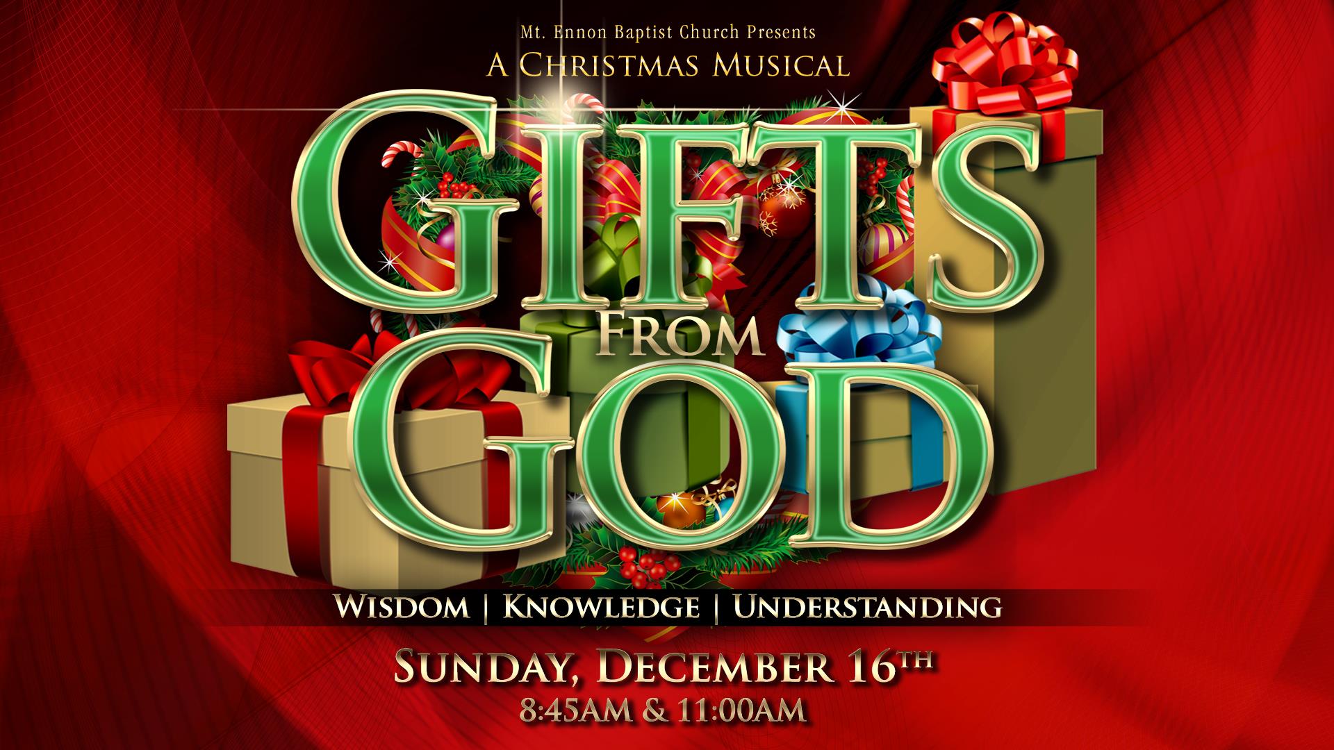 Gifts From God Christmas Musical 2018